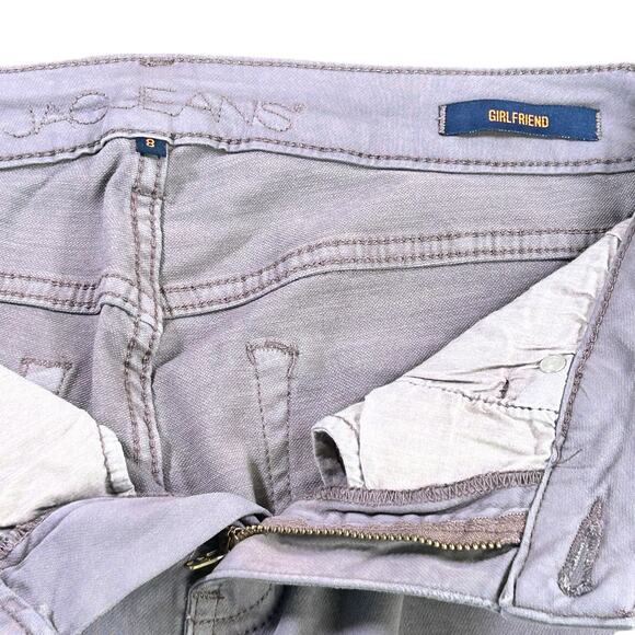 Jag Jeans Women Size 8 Dusty Gray Girlfriend Mid Rise Casual Comfort Soft Denim - Picture 7 of 12